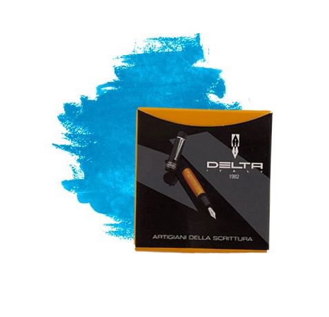 Delta Ink Colors - Inchiostro Stilografico - 01 Turchese Partenope 25ml