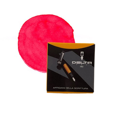 Delta Ink Colors - Inchiostro Stilografico - 03 Rosso Pompeiano 25ml