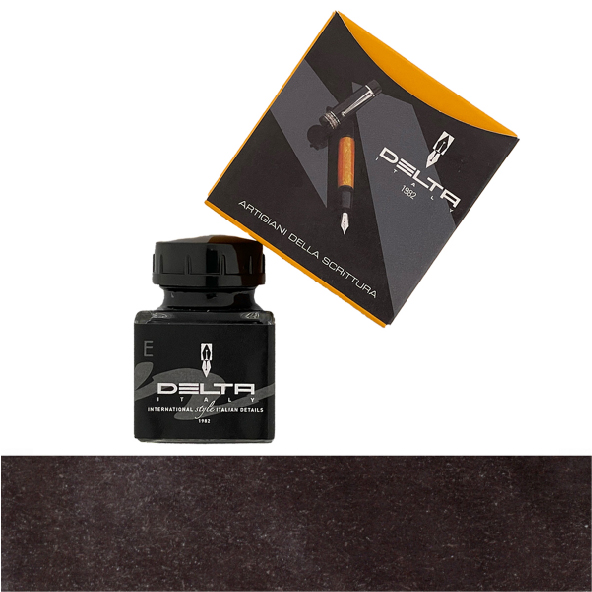 Delta Ink Colors - Inchiostro Stilografico - 08 Nero Vesuvio 25ml