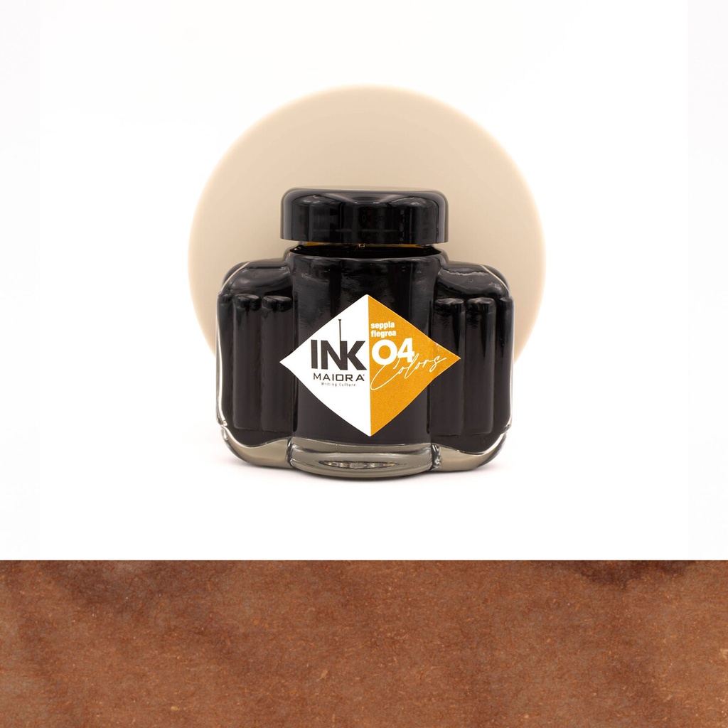 Maiora Ink Colors - Fountain Pen Ink - 04 Seppia Flegrea  2,3 Oz