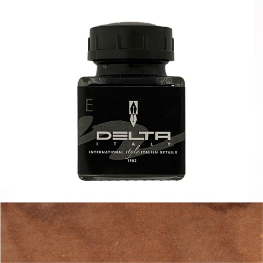 Delta Ink Colors - Fountain Pen Ink - 04 Seppia Flegrea  0.9 Oz